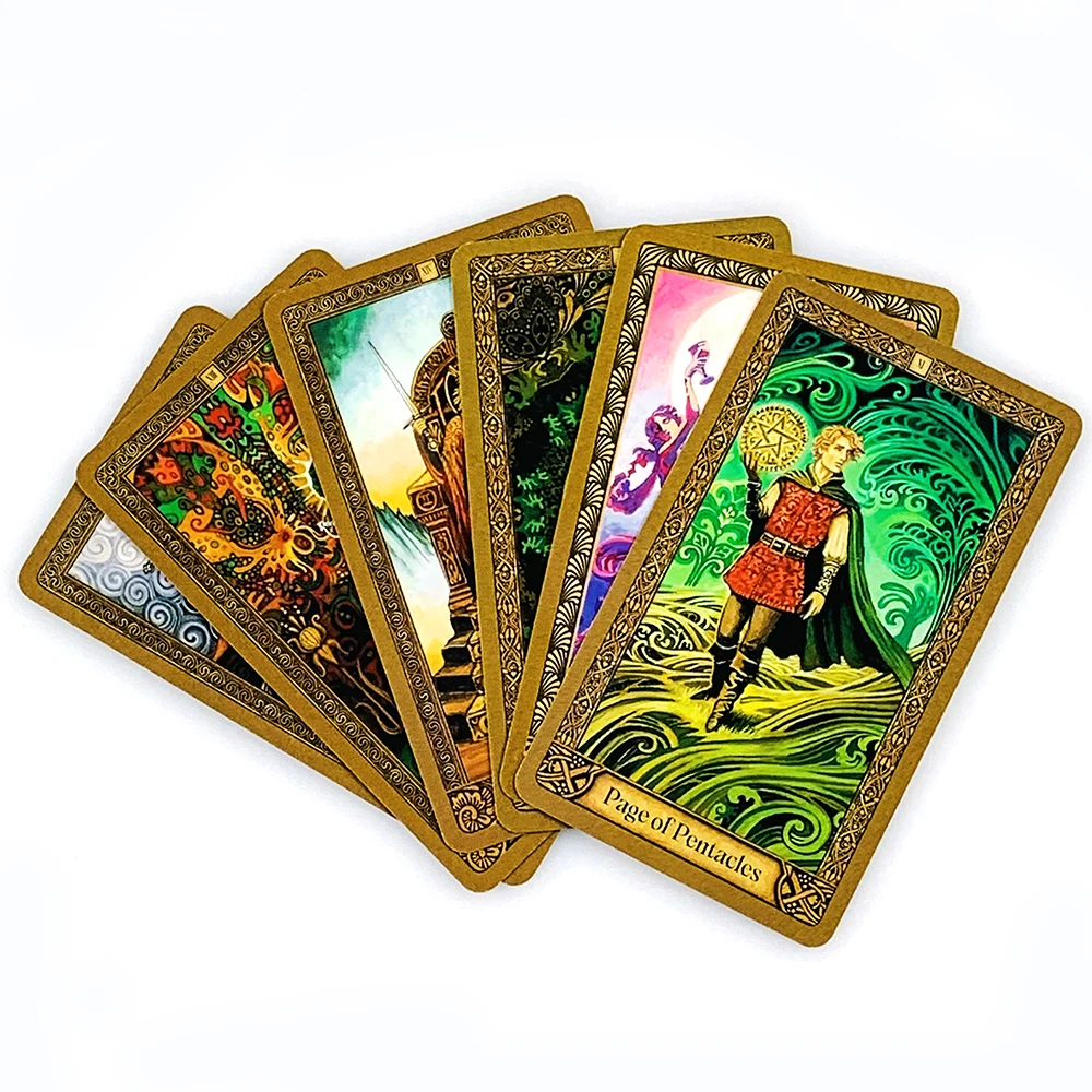 New Mystic Payche Tarot Cards 78 Cards Prediction Divination Tarot Deck Party Board Game Entertainment Leisure Cards Game view 5