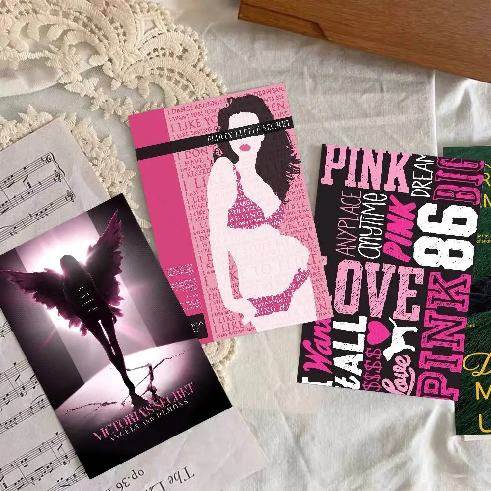 V-VictoriaS Fashion S-Secret Good Quality Prints And Posters Whitepaper Prints Posters Artwork Wall Decor