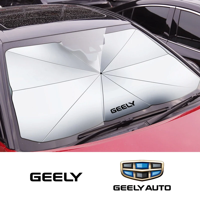 Car Windshield Sunshade Umbrella Car Front Shading For GEELY GC6 GC9 EMGRAND EC7 EC8 CK ATLAS GT Sport Car interior Accessories