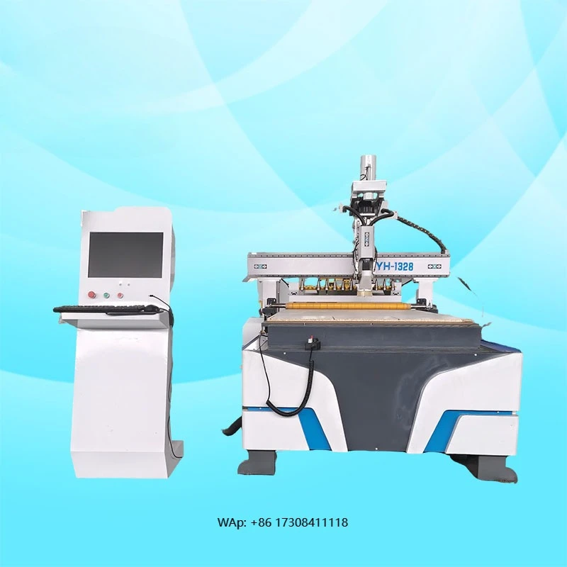 Professional ATC CNC Router Full Automatic Nesting Router Machine Furniture Wood Cnc Router