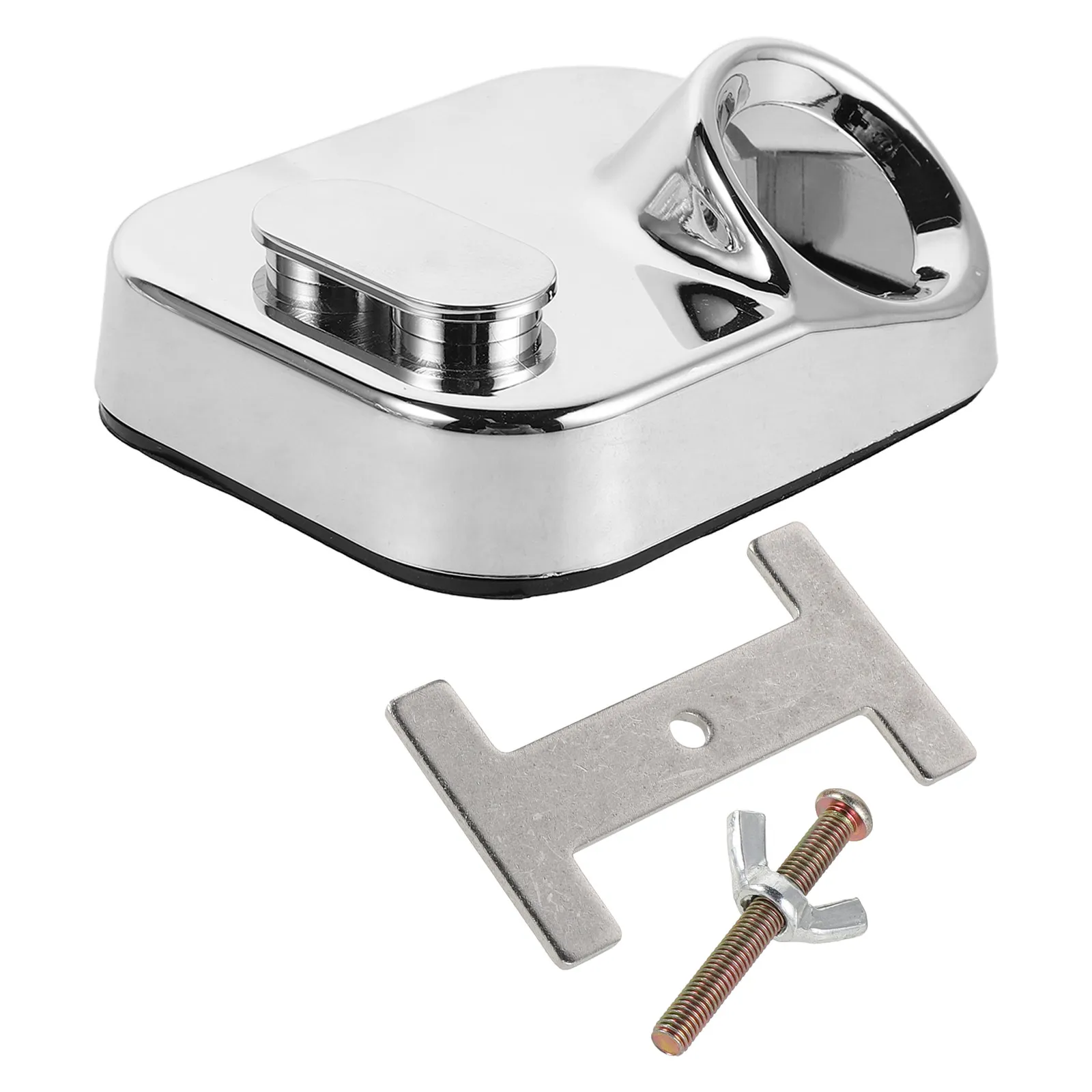 Salon Sink Mixing Valve Bracket Shampoo Bowl Hose Receiver Plate Universal Fit Stable Structure for Hairdressing Sink Hose