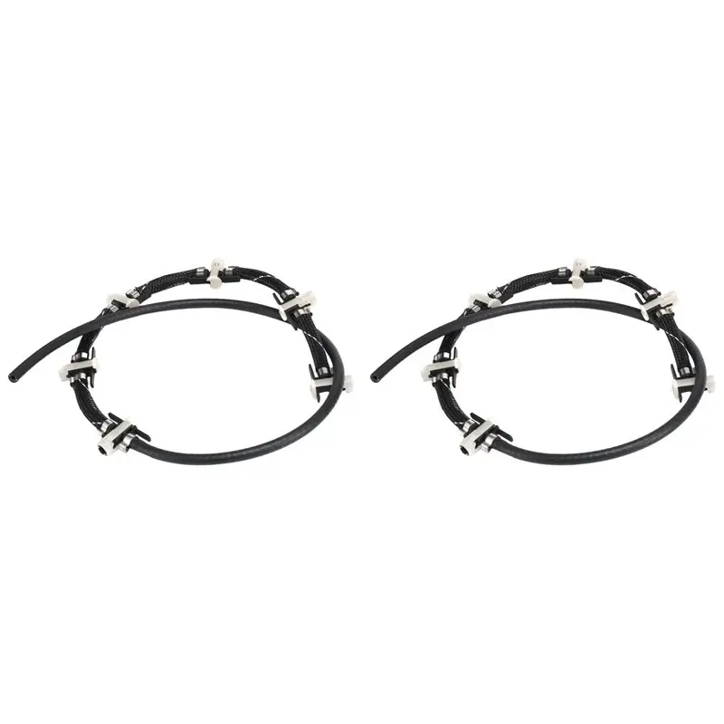 

2X 13537799993-проводной шланг обратного перелива дизельного топлива для BMW 3 5 серии X5 X6 E70 E71 E72 E90 E91 E92