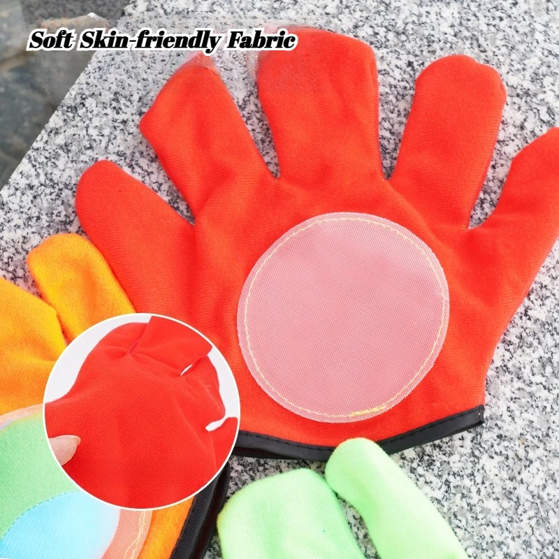 1pc スティッキーキャッチスローゲーム野球グローブボール付きチームスポーツ練習小道具ボールグローブ屋外インタラクティブ