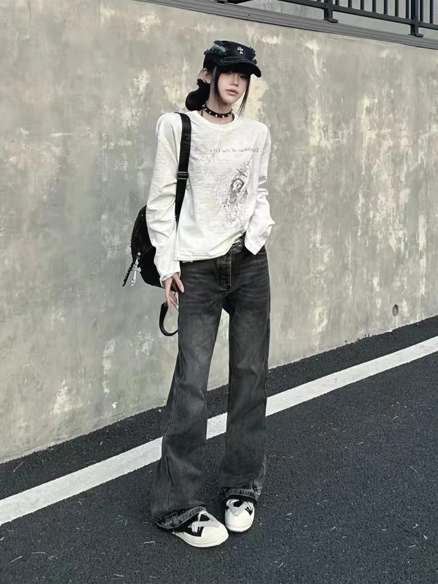 

Мужские прямые джинсы Cleanfit со средней посадкой, бренд Cleanfit, черные, в американском стиле, для осени и зимы, брюки в стиле High Street