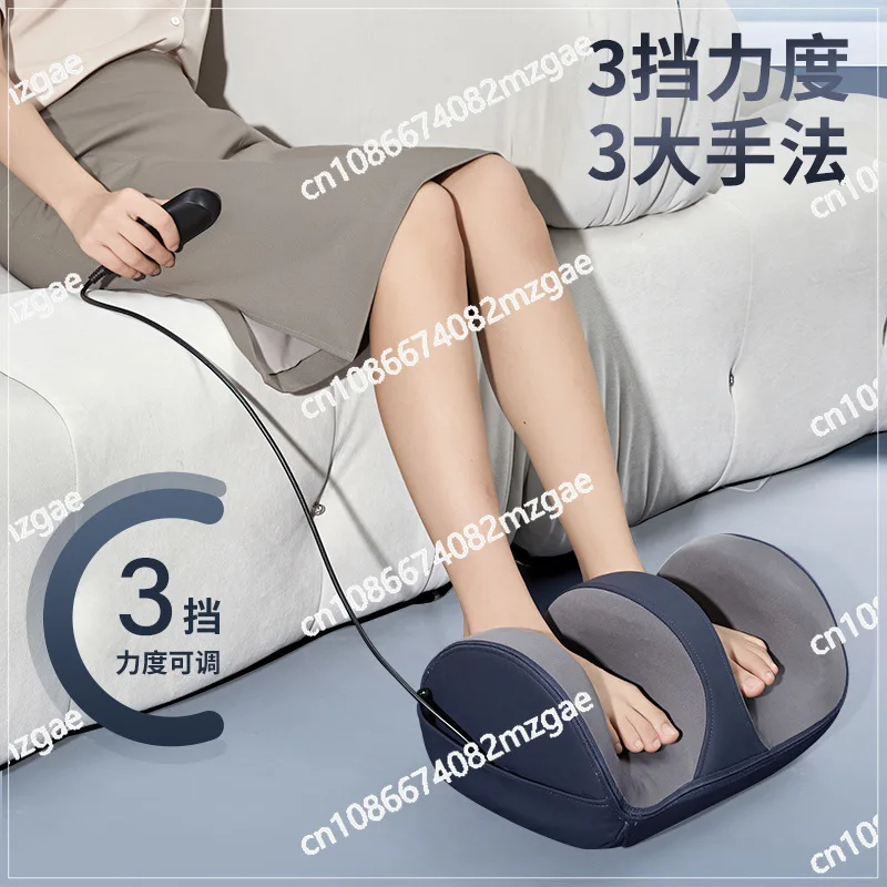 Automatic foot kneading hot compress foot plantar calf massage
