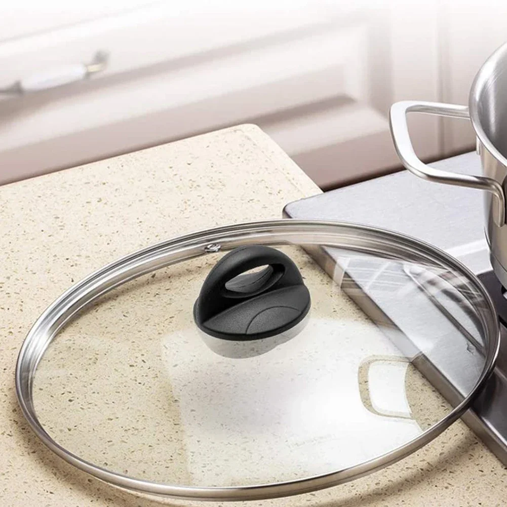 Universal Kitchen Cookware Substituição, Pot Pan Lid, Hand Grip Knob, Handle Cover, Kitchen Accessories Tools, 2Pcs