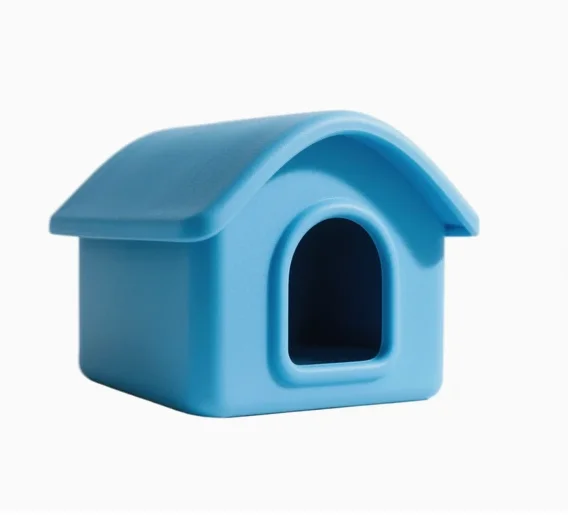 Mushroom-Shaped European Castle Style Pet House for Large and Medium-Sized Pets