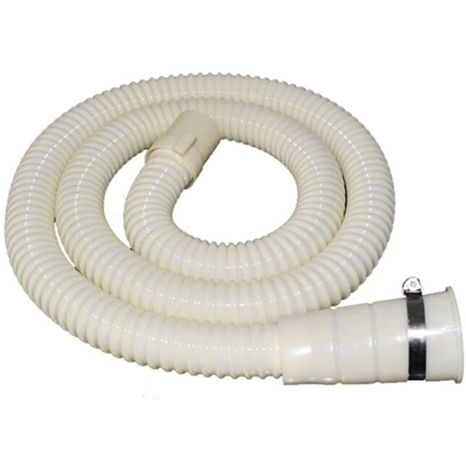 Washing Machine Drain Hose 2-Piece Set, Drainage Pipe Extension Kit Fit All Drain Hose ,with 1 Hose Clamp,1 Meter