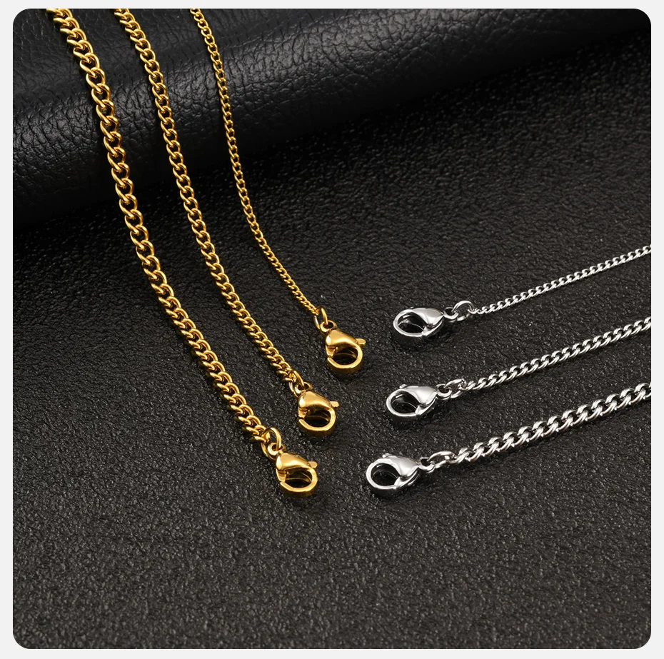 Vnox Edelstahl Panzerketten-Armband für Männer und Frauen, Verstellbare Länge 16-21cm, Punk Hip-Hop Street-Style Schmuck, Geschenk für Ihn – Detail 5