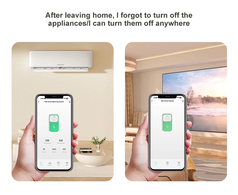 63A 1P + N ZigBee Wifi Smart Circuit Breaker DIN Schiene Power Metering Protector DGB-63Z Hause Drahtlose Stimme fernbedienung Schalter – Detail 7
