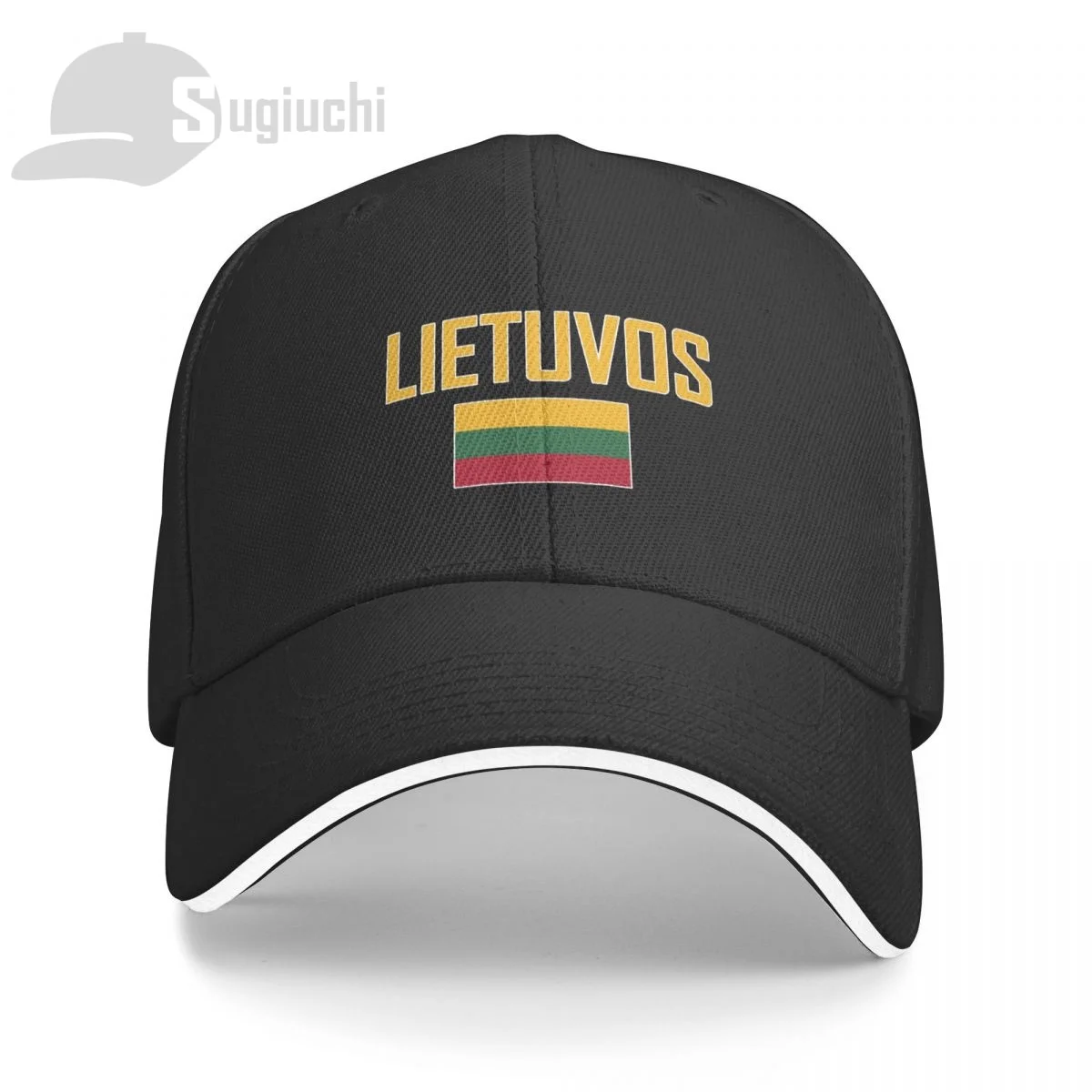 Lithuania Flag With Letter Baseball Cap Men Women Summer Unisex Hip Hop Caps Cotton Snapback Golf Hat Fishing Caps