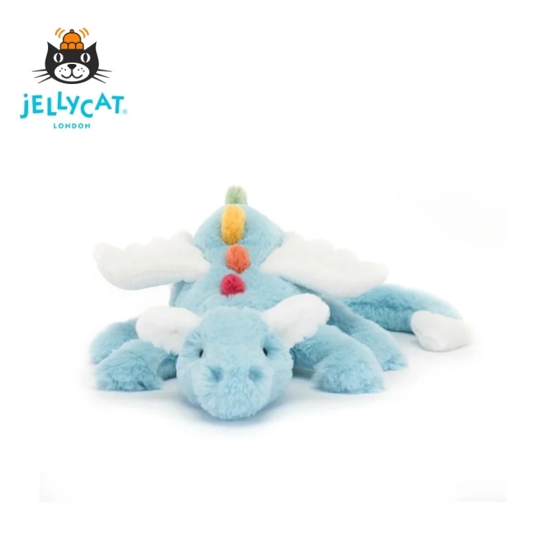 Плюшевая игрушка Jellycat Blue Sky Dragon — РЕДКАЯ ограниченная серия — BNWT 100% подлинная — бесплатная доставка по продаже |   Идеальный подарок для детей/