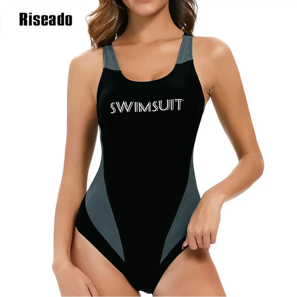 Costume da bagno da donna 2024 Costume da bagno intero senza maniche Donna Nuoto Monokini Costumi da bagno sportivi per l\'allenamento