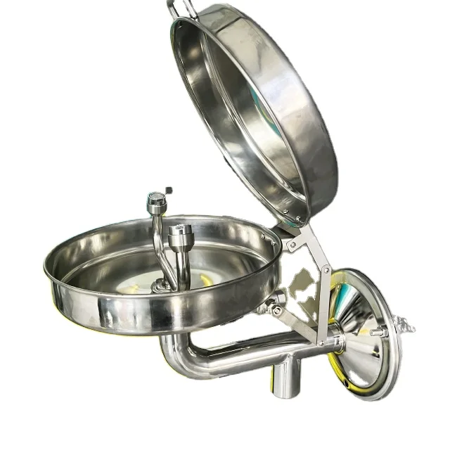 محطة غسيل العين البسيطة في حالات الطوارئ 304 من الفولاذ المقاوم للصدأ للتعليق على الحائط