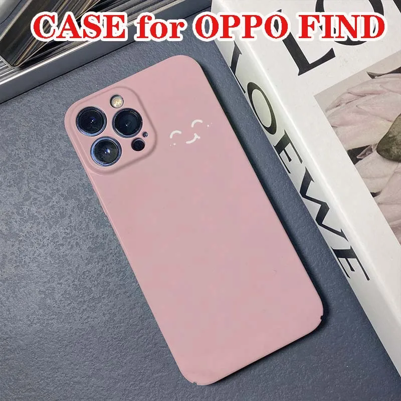 New Hard Case for OPPO Find X5 Pro X3 Lite X2 Neo F23 F21 F21S F19 Pro+ F17 Pro F15 F11 F9 R17 R15 4G 5G Fashion Casing Cover