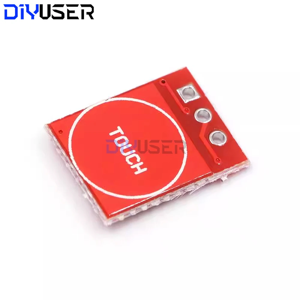 10PCS TTP223 Touch Key Module Self-Locking / Momentary Capacitive Switch Single Channel Module SUNLEPHANT