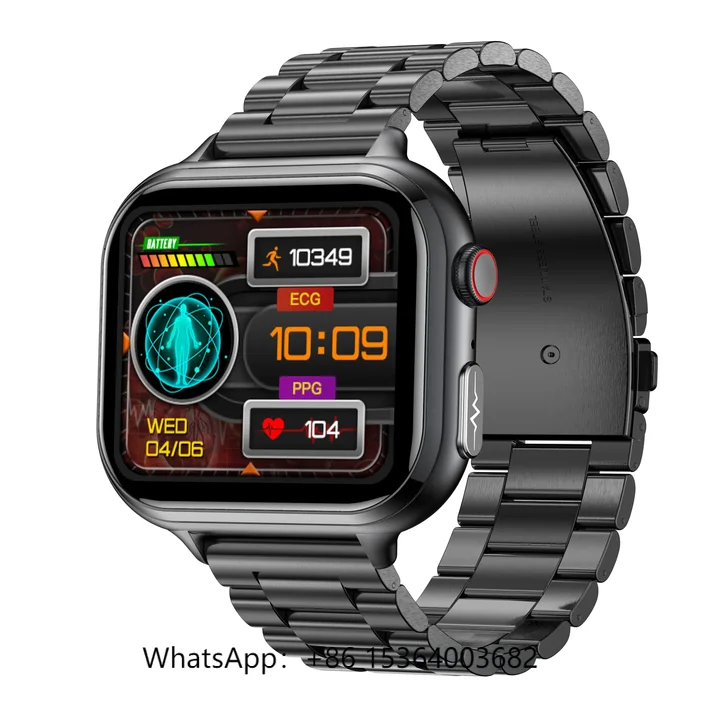 

TK17 Smart Watch 400 Mah Sleep Monitor Wearable Devices SOS ECG Voice Assistant Waterproof Sport Smartwatch