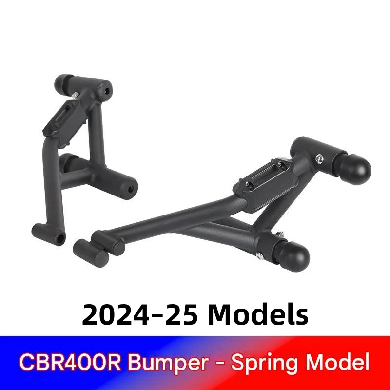 Spring‑Damping Racing Anti‑Fall Crash Bar High‑Carbon Steel Protective Frame Mod Parts for Honda CBR400R
