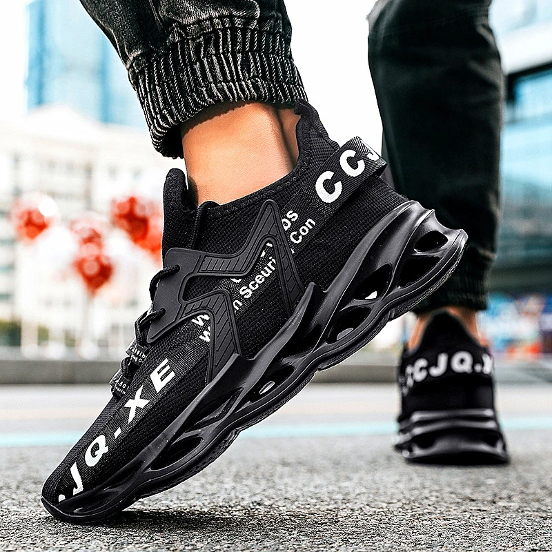 Original Sneakers Men High Quality Running Shoes Mesh Breathable Casual Shoes Big 48 Tenis Luxury Brand Shoes Zapatillas Hombre