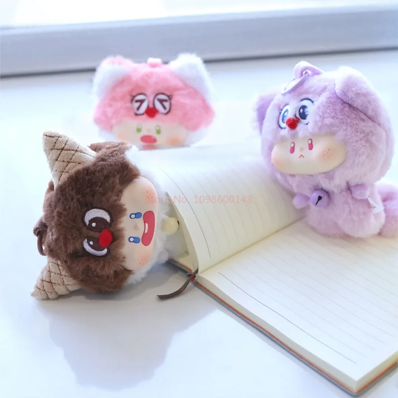 Oudi-nova runa querida meow paraíso vinil pelúcia bonito animal de estimação na moda jogar presente aniversário mochila pingente caixa cega boneca