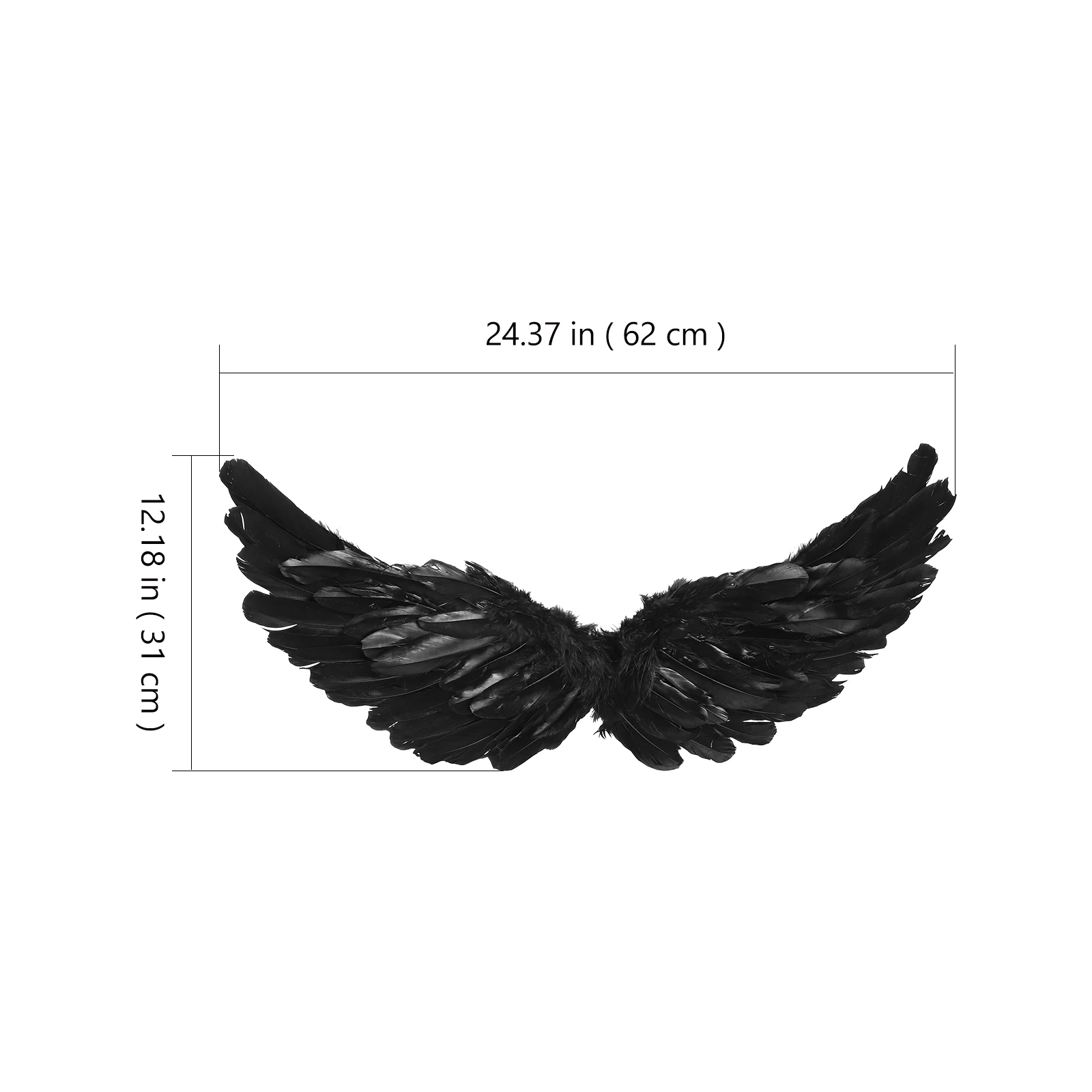 

Large Angel Wing Props Beautiful Wings for Halloween Costume Performance Stage Kids Fairy Wing Decor Masquerade