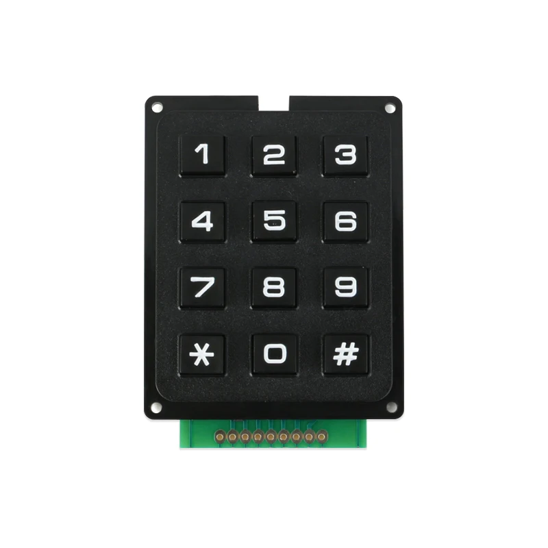 4x4 3x4 Matrix Keyboard Keypad Module Use Key PIC AVR Stamp Sml 4*4 3*4 Plastic Keys Switch for Arduino Controller