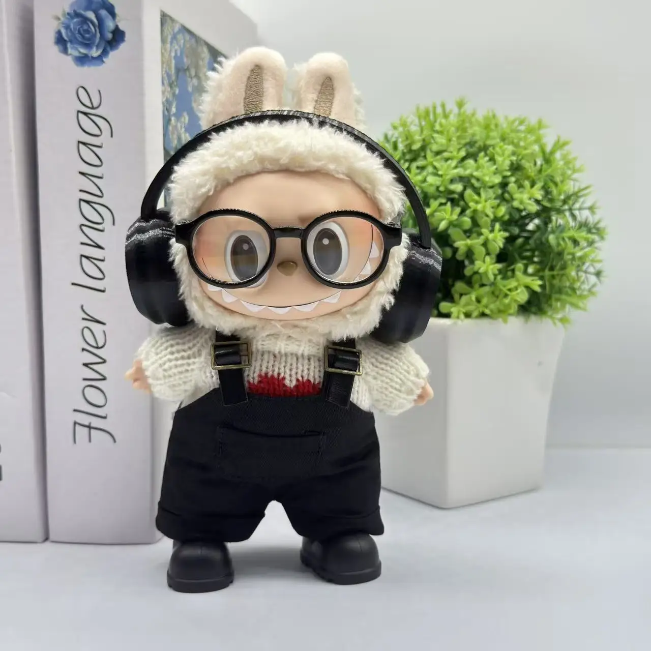 

Clothes are suitable for Raab doll clothes cute sweater set 17cm clothes shoes doll DIY accessories training party game toys.