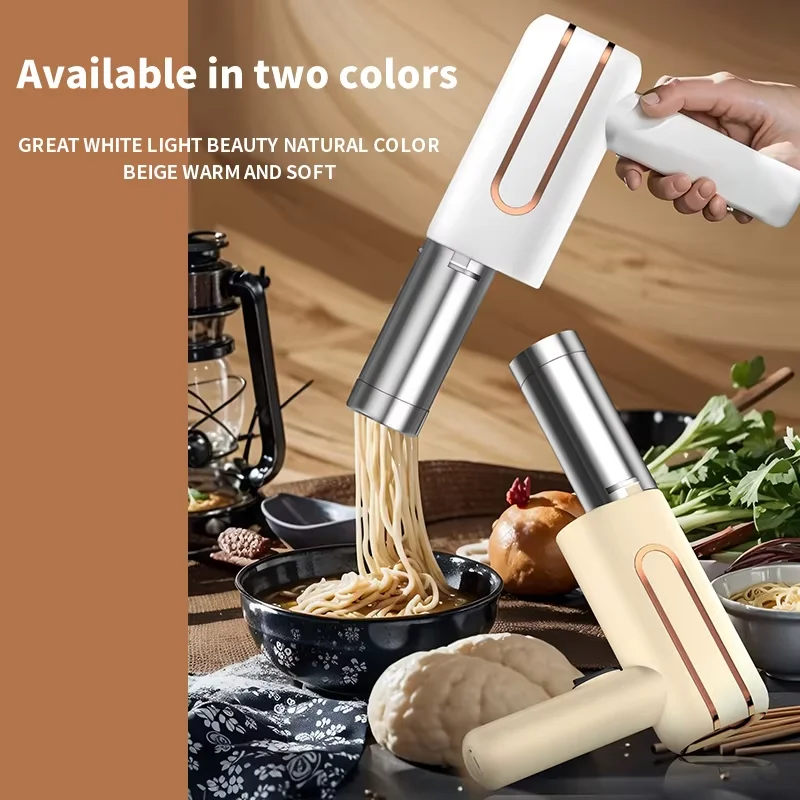 Wireless Handheld Electric Noodle Maker Household Multi-function Noodle Maker 5 in 1 Automatic Noodle Maker Quick Noodle Making