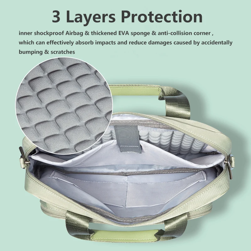 Bolsa de ombro feminina para Macbook Pro, 14 ", 14.2 M2, A2779, 2023, A2442, Pro 13 Air, 13.6, M1, Lenovo, ASUS, Acer, Messenger Shoulder Handbag