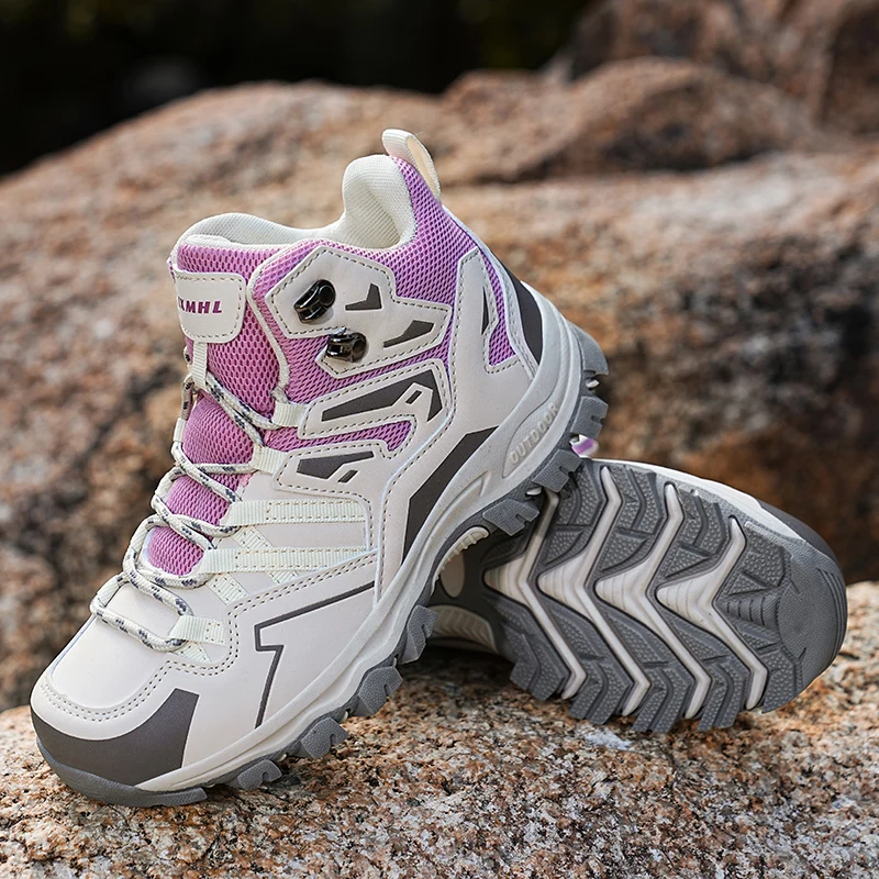 Summer New Men Hiking Shoes Outdoor Trekking Sports Climbing Camping Boots Non-slip Waterproof Walking Jogging Trainers Sneakers view 3