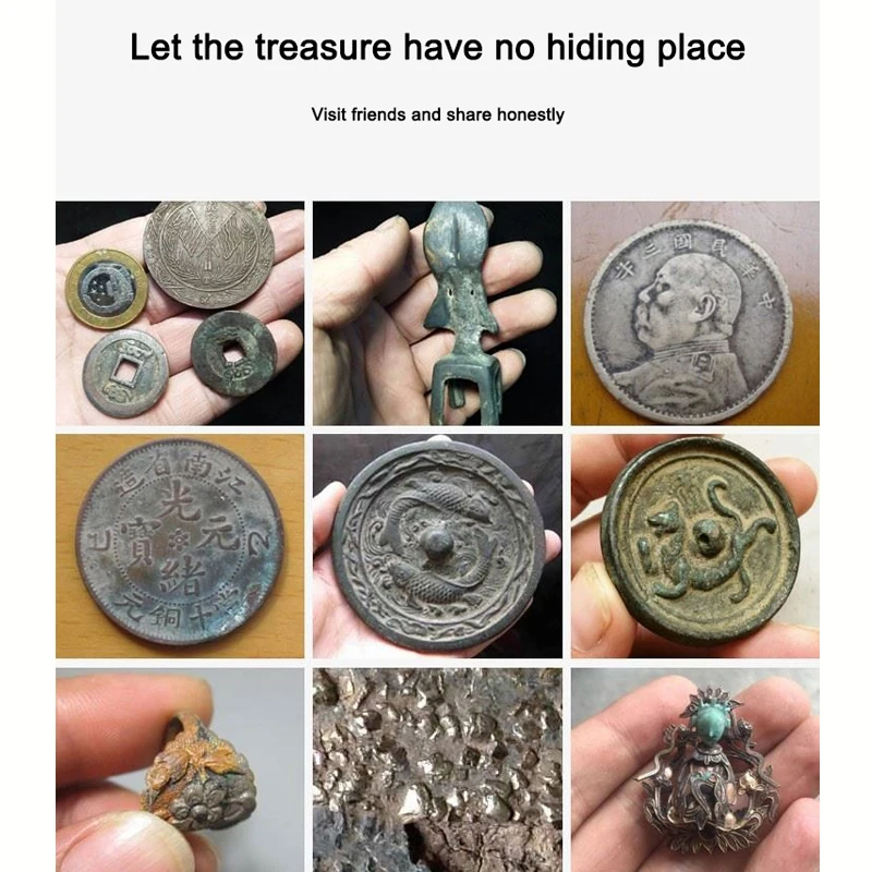 Hand-held Underground Metal Waterproof Detector T2 High Precision Search Instrument With LCD Screen For Outdoor Treasure Hunting