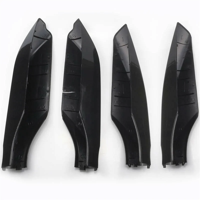 

12Pcs Black ABS Car Roof Rack Cover Rail End Shell Protect For Toyota Prado FJ150 2010-2019