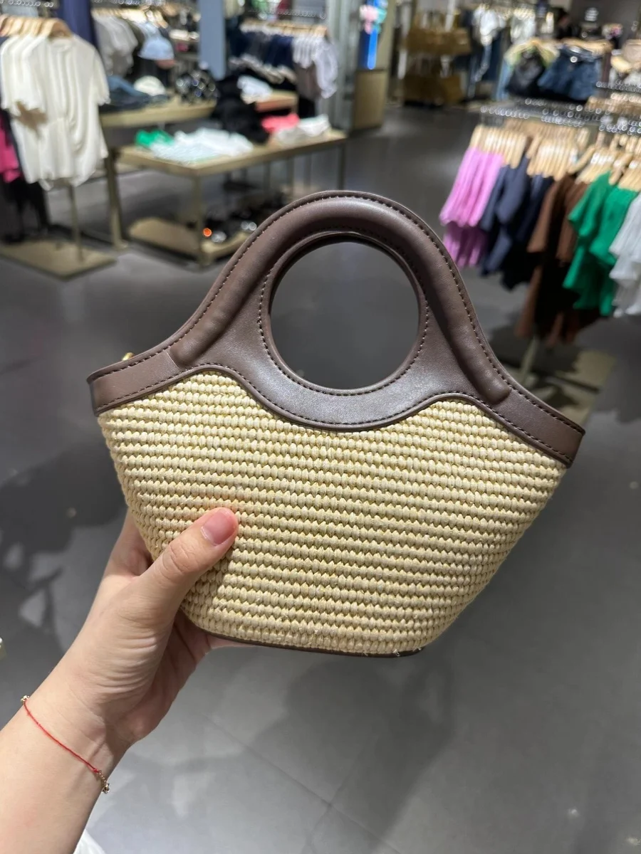 

Весна-лето 2024, модная сумка-вед, ручная работа, сумка через плечо, универсальная молодежная сумка из полиэстера, магнитная...