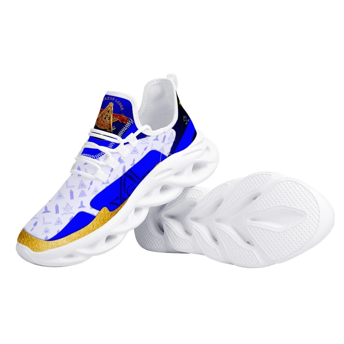 New Fashion Freemason Sneakers for Women Casual Non-slip Mesh Shock Absorbing Running Shoes Spring Autumn Ladies  Footwear