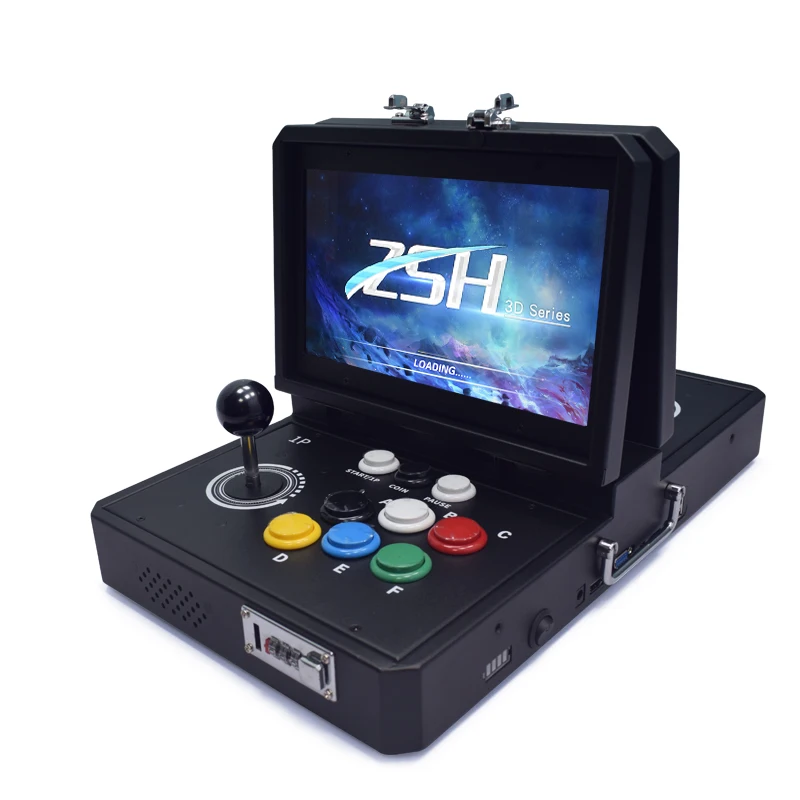 

10 Inch LCD Double Side Pandora BOX H3/S812/ZSH 23000 IN 1 Arcade Double Joystick Button Design PCB Board Retro Arcade Console