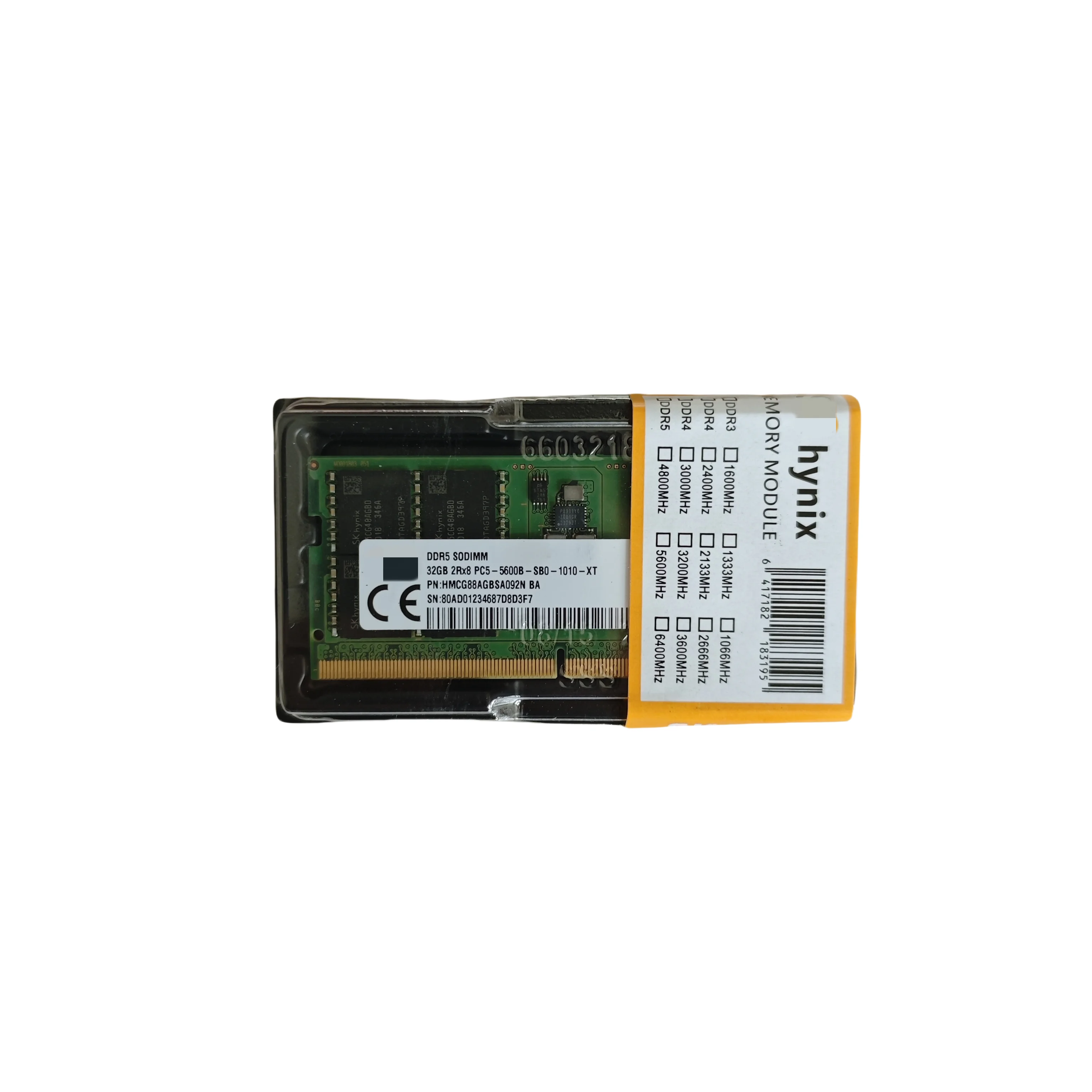 

HMCG88AGBSA092N 32G 2RX8 PC5-5600B-S DDR5