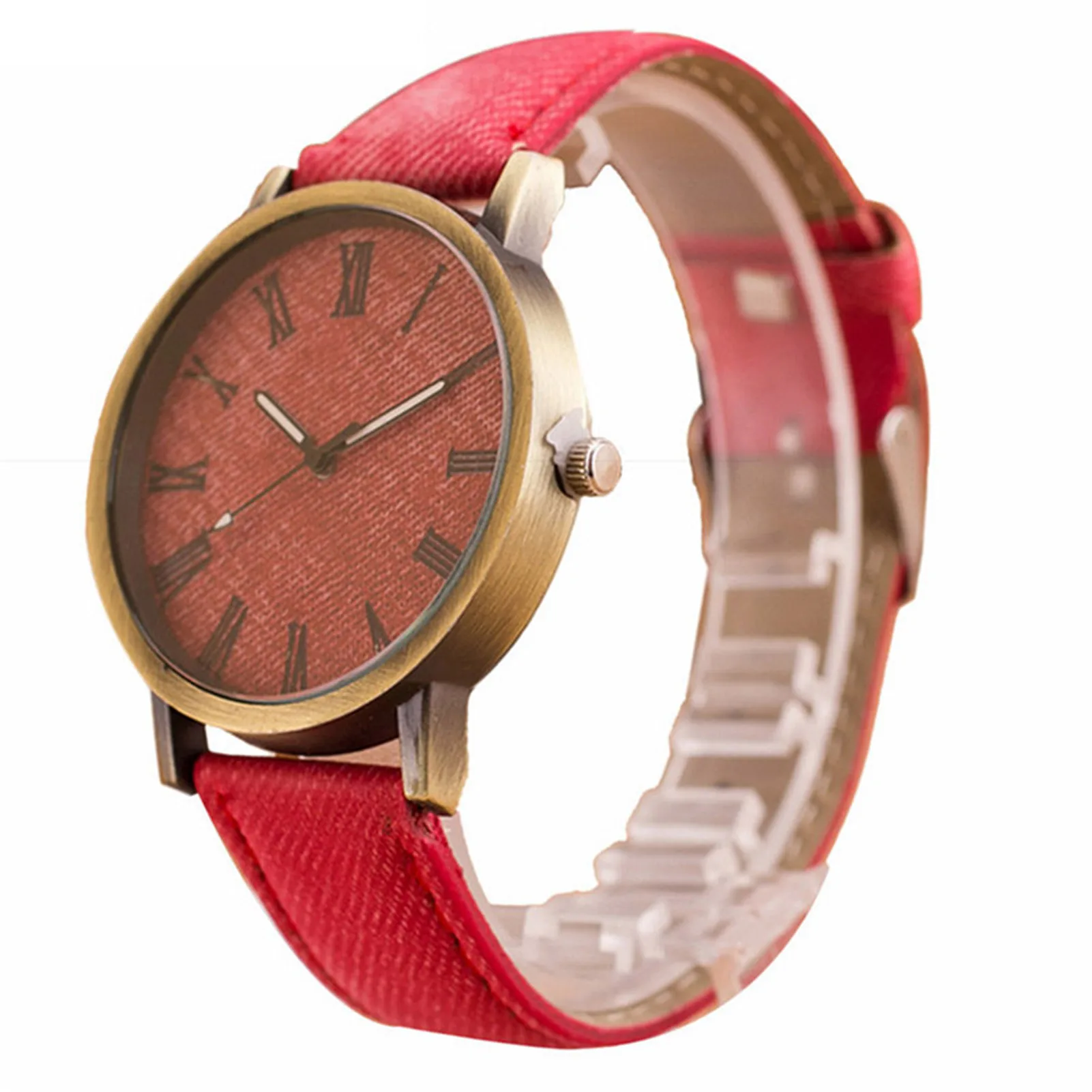 Fashion Minimalist Wrist Watch Stylish Watchband Wrist Watch for Young Couples or Students