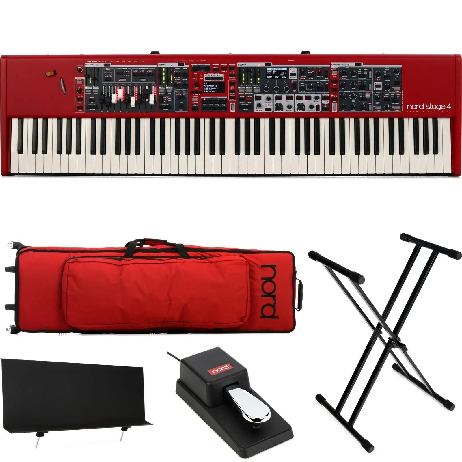 Hot Deal Nord Stage 4 88 key Weighted Hammer-Action keybo.ard Pian.o with Pedal