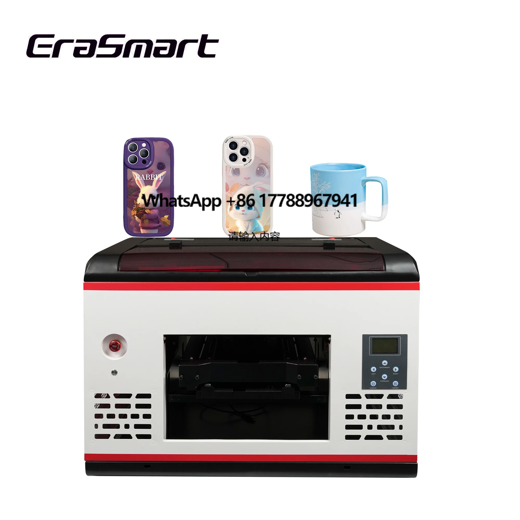 

Erasmart UV Printing Technologies Rugged Printer A3 MAX TX800 Photo Album Printing Machine for Cylindrical Printing