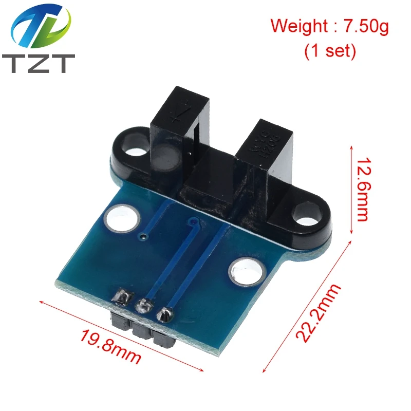 1Set HC-020K Double Speed Measuring Sensor Module with Photoelectric Encoders Kit top For arduino