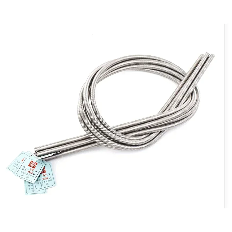 

5PCS/Set 220V FeCrAl Resistance Wire 2500W-5000W Electric Heating Furnace Wire for Home And Industry Use Coil Cable