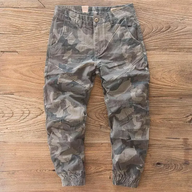 Spring And Autumn New Camouflage Overalls Men's Loose Leggings Casual Pants Versatile Casual Pants