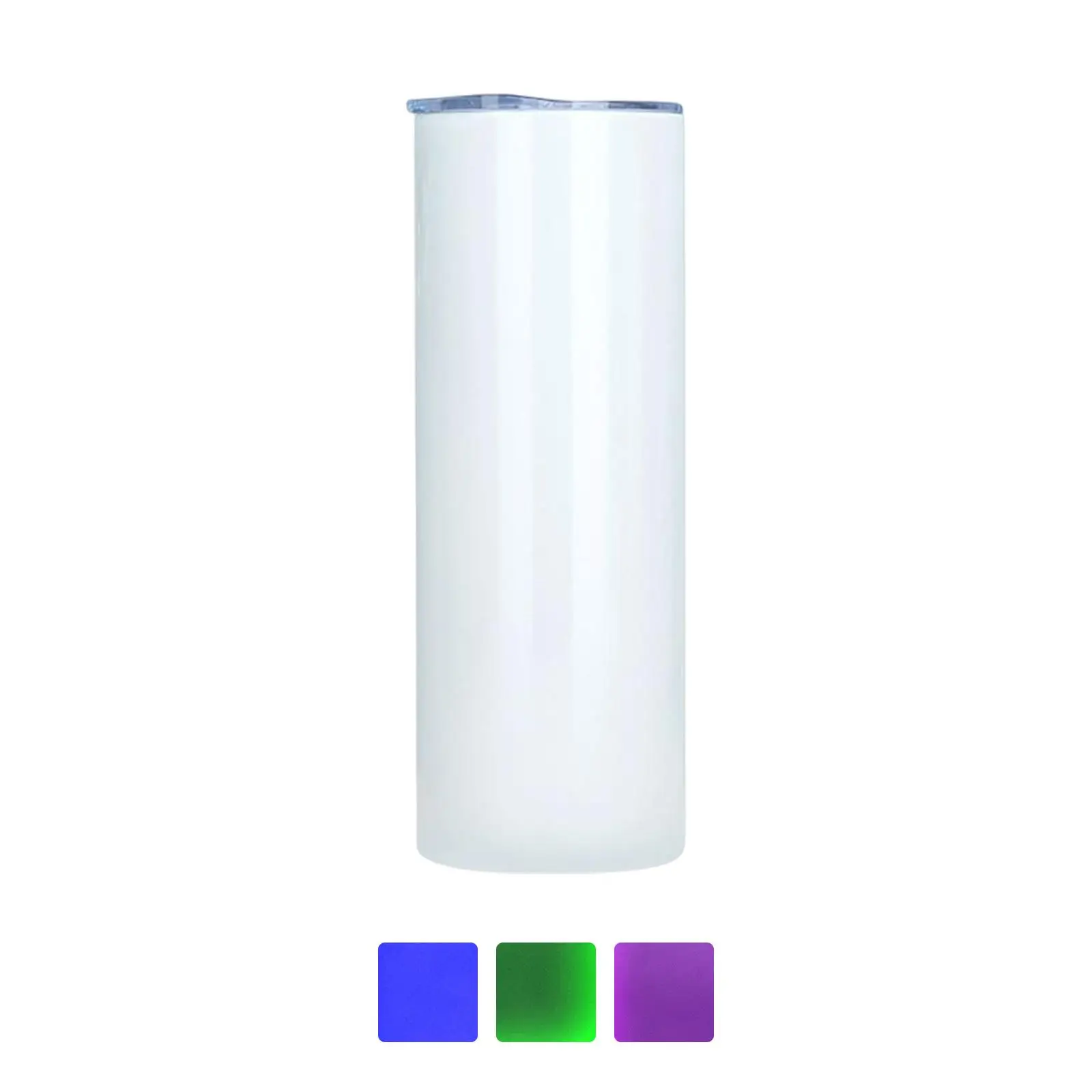 Reusable Sublimation Tumblers Straight Sublimation Double Walled for for Heat Transfer