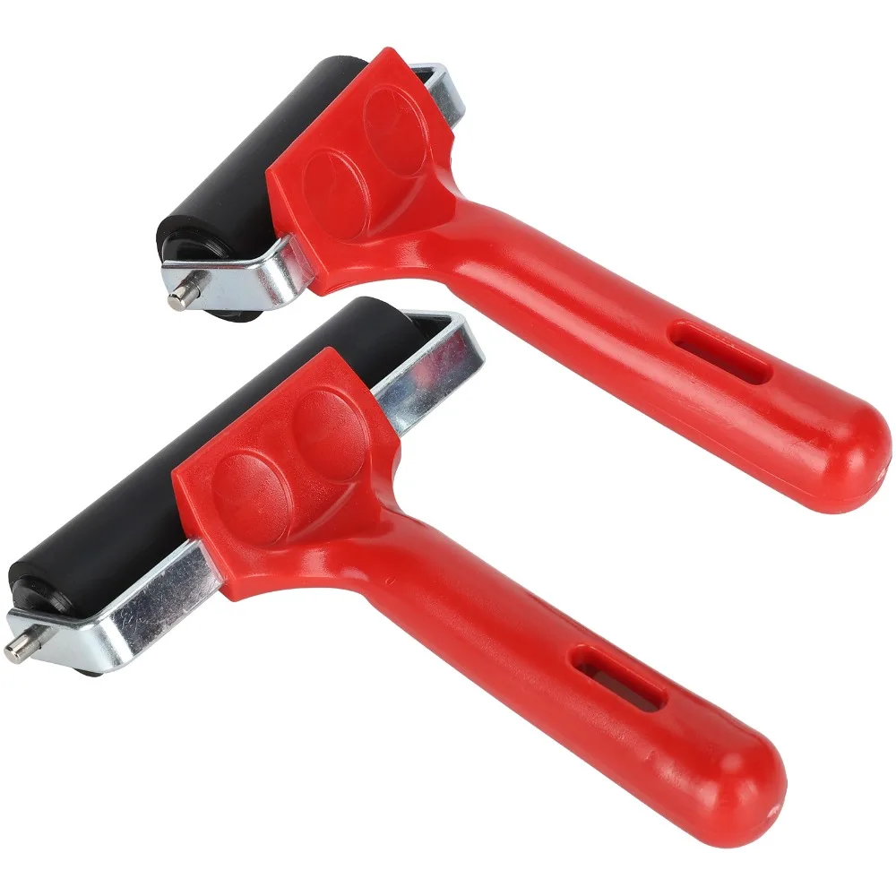2pcs 6cm 10cm Size Rubber Brayer Roller Rubber Material Non-Slip Surface crystal art Roller Pressure Roller Tool crystal art Art