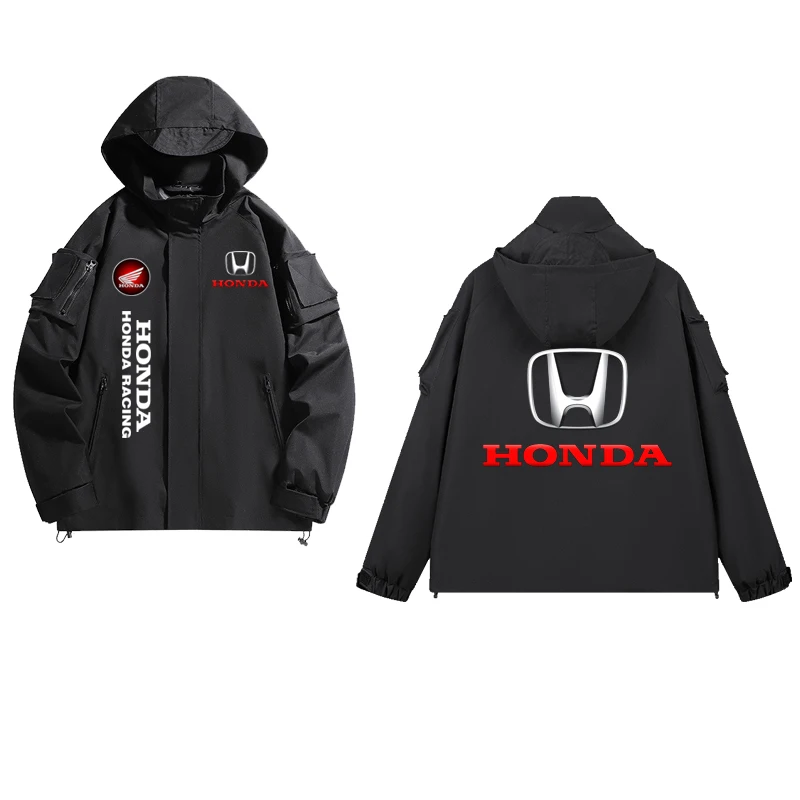 

men's Honda HRC logo 2026 Universal Windproof Jacket Fashionable Casual Sportswear Spring and Autumn Outdoor F1 Racing Suit spo