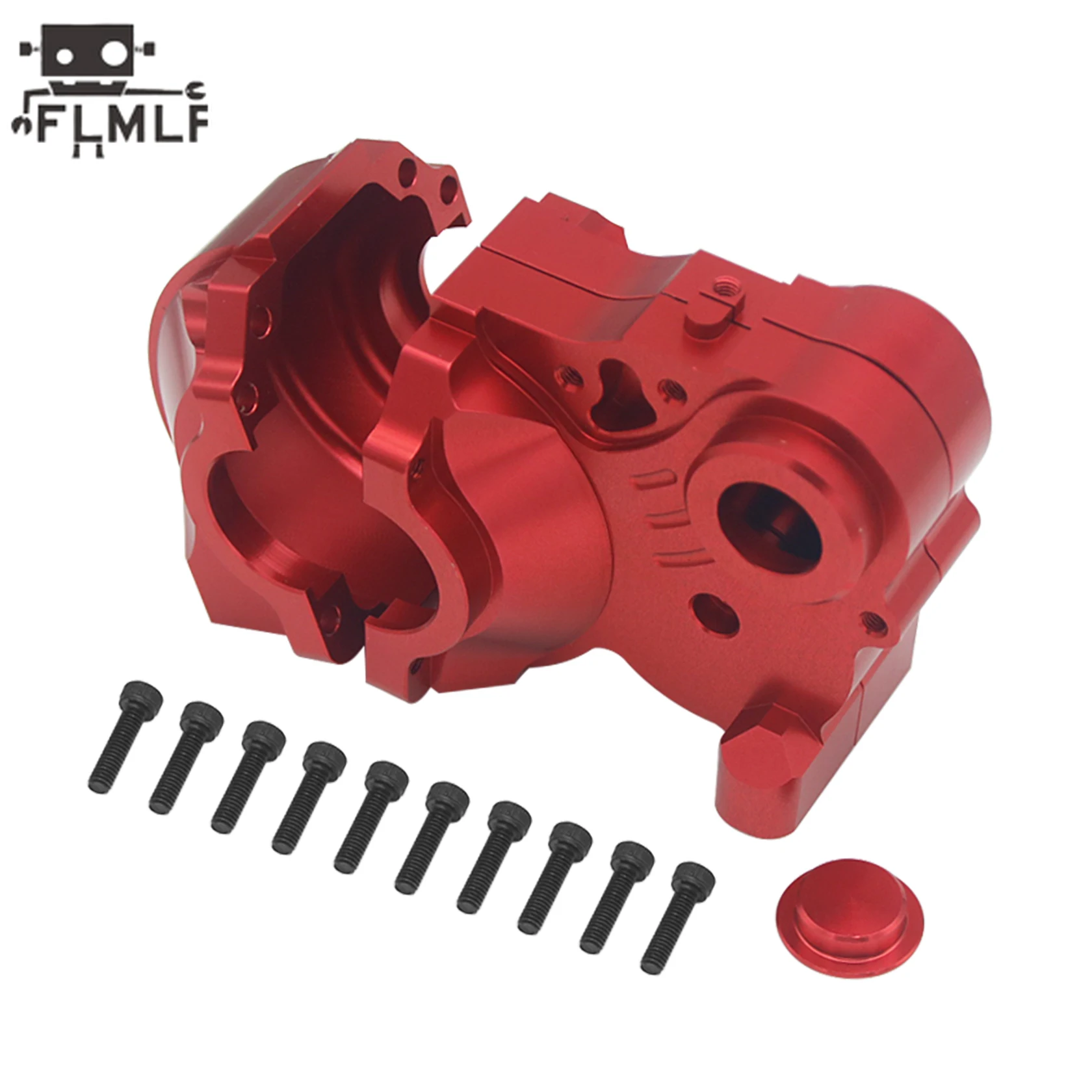 Rc Gas Car Metal Gear Box or Diff Gears Gearbox Set for 1/5 HPI ROFUN BAHA King Motor ROVAN BAJA 5B 5T 5SC Truck Parts