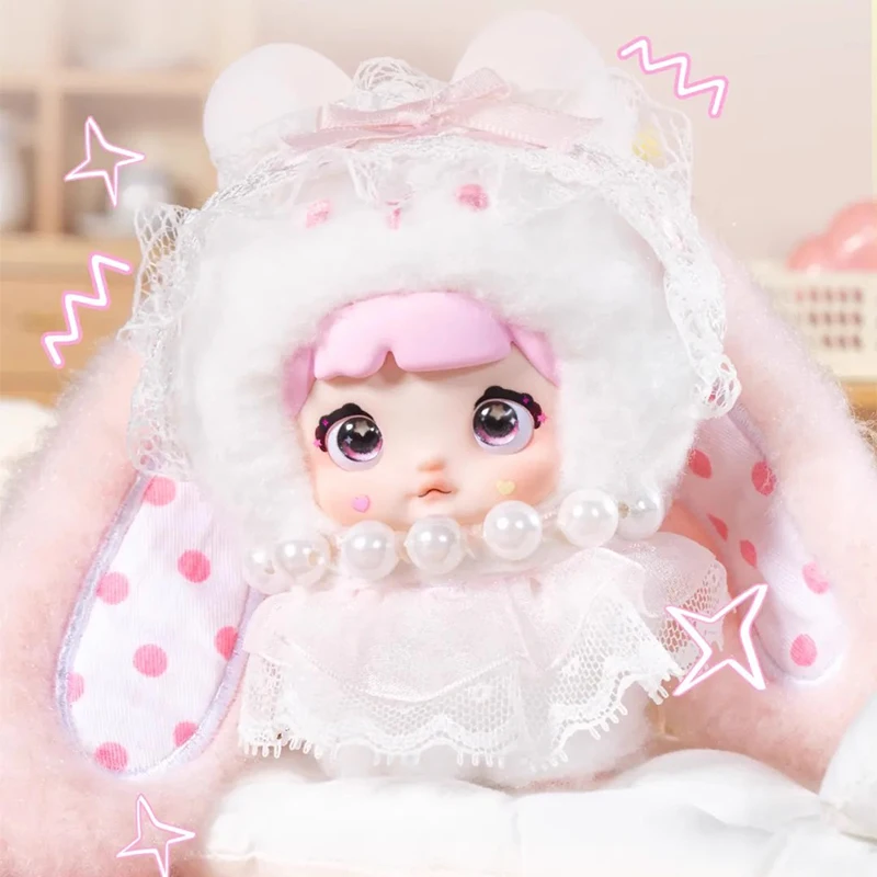 Nommi Mibao Sweetheart Bunny Series Cute Toys Figure Mystery Box Ornaments Surprise Gift Trendy Toy