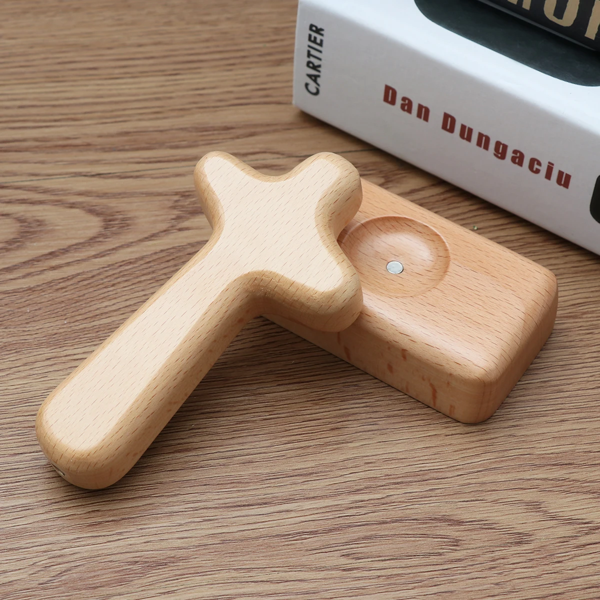 

Solid Wood Cross Handcrafted Fine Workship Cross Ornaments for Home Decor Wonderful Gift to Friends Wood Crosses for Crafts