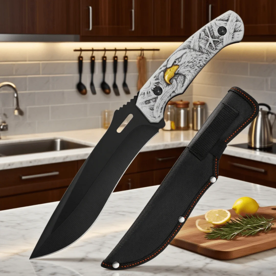 

Carving Knife with Sheath, Fruit Knife, Chef's Knife, Slicing Knife, Vegetable Knife, Utility Knife
