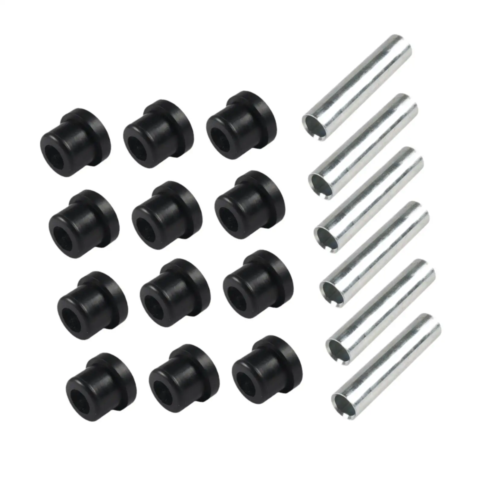 

Professional Golf Cart Spring Bushing Kit with Shackles Bushings for Rear Leaf Spring Compatible for 70289-G01 70289-G02